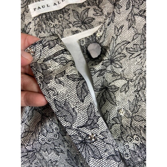 Paul Alexander 100% Silk Women's Size 10 Button Down Jacket Blouse Korean Floral - Picture 10 of 11